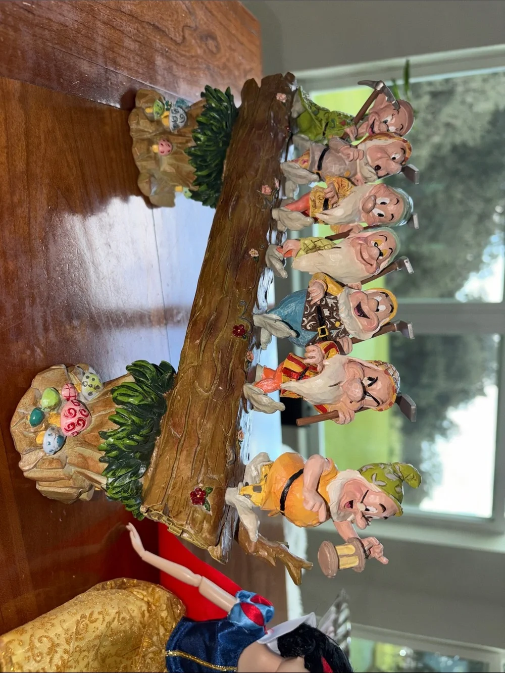 Disney Showcase Coll. ENSECO Seven Dwarfs w/ SW DOLL